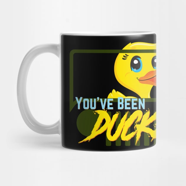 You've been ducked - duck says Hi by PincGeneral